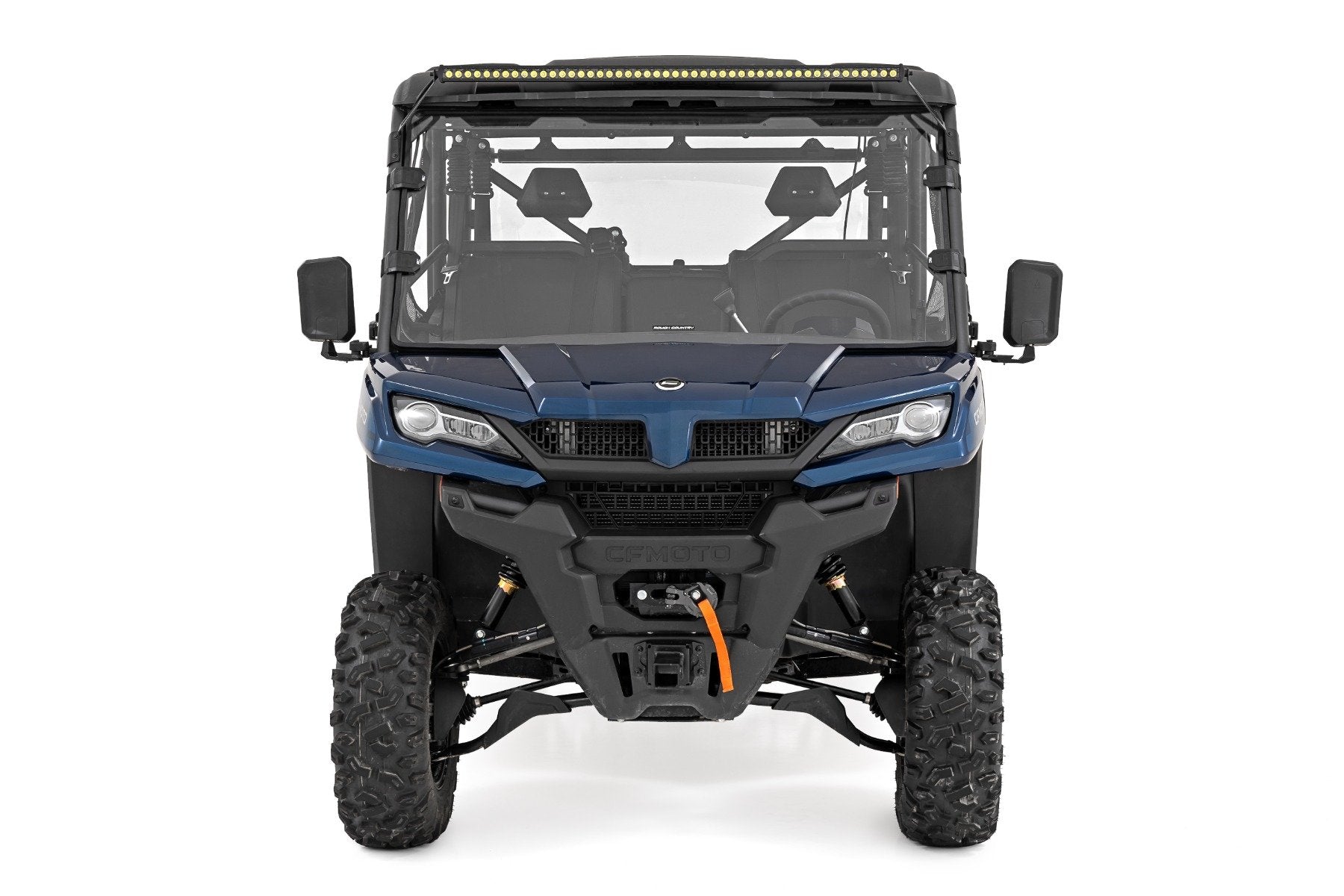 LED Light Kit | Front Mount | 50" Black Single Row | CFMOTO UFORCE 1000
