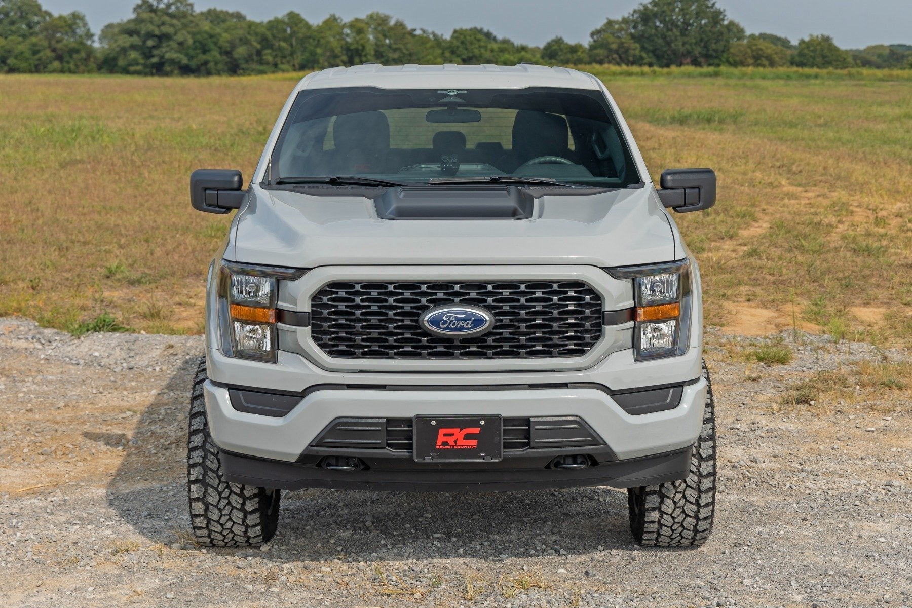 Hood Scoop | G4 Azure Gray | Ford F-150 2WD/4WD (2021-2026)
