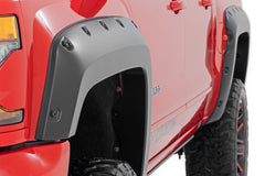Pocket Fender Flares | 5'9" Bed | GPA Graphite | Chevy Silverado 1500 (14-18 & Classic)