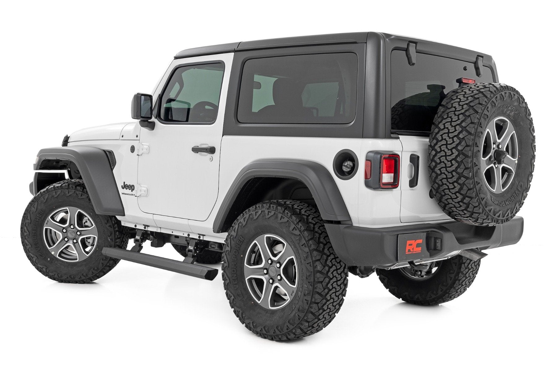 Power Running Boards | Dual Electric Motor | 2 Door | Jeep Wrangler JL (18-26)