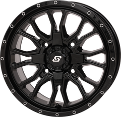 FUSION DD WHEEL 15X7 5+2 4/137 & 4/156 GLOSS BLACK