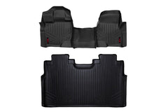 Floor Mats | FR & RR | Over Hump | Ford F-150 (15-26)/F-150 Lightning (22-26)/Raptor (17-25)