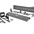 LED Light Kit | Bumper Mount | 20" Black Dual Row | Amber DRL | Ford F-250/F-350 Super Duty (05-07)