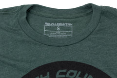 Rough Country T-Shirt | RC Mountains | Forest Green | 2XL