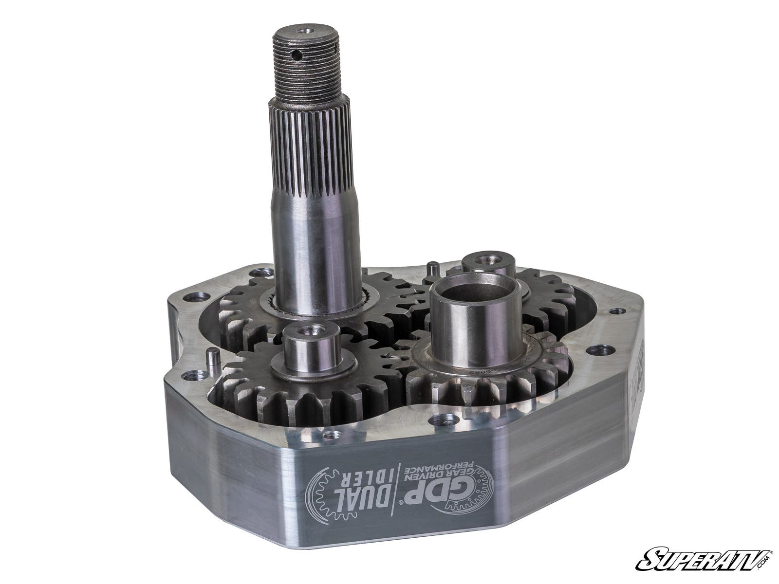 Polaris Ranger Full Size 570/900 4in. Portal Gear Lift - Dual Idler - 30% Gear Reduction - Billet Housing