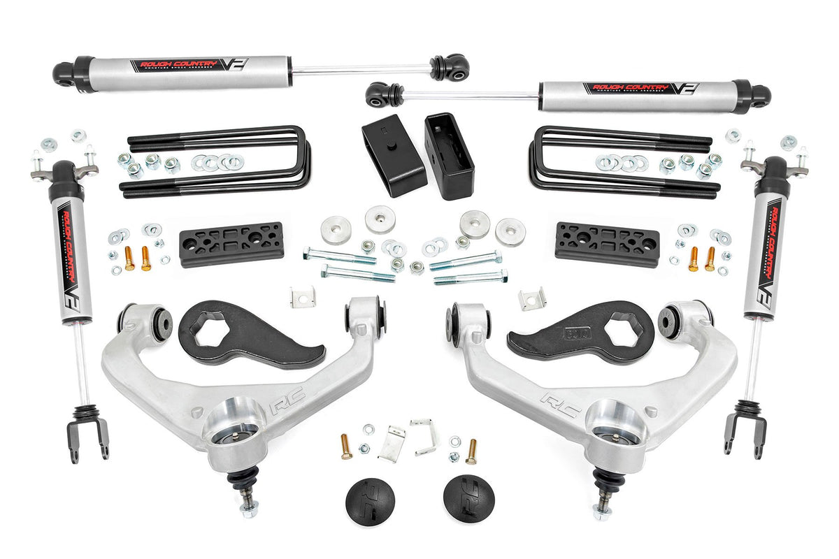 3 Inch Lift Kit | UCAs | V2 | Chevy/GMC Sierra 3500 HD/Silverado 3500 HD (20-26)
