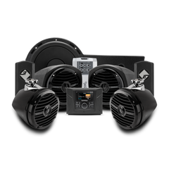 400 watt stereo, front lower speaker, rear speaker, and subwoofer kit for select Polaris GENERAL® models(GNRL-STAGE4)