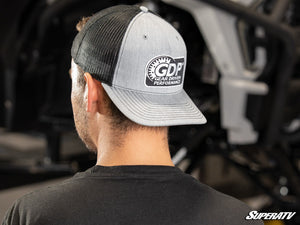 GDP Trucker Hat - Black and Heather Gray