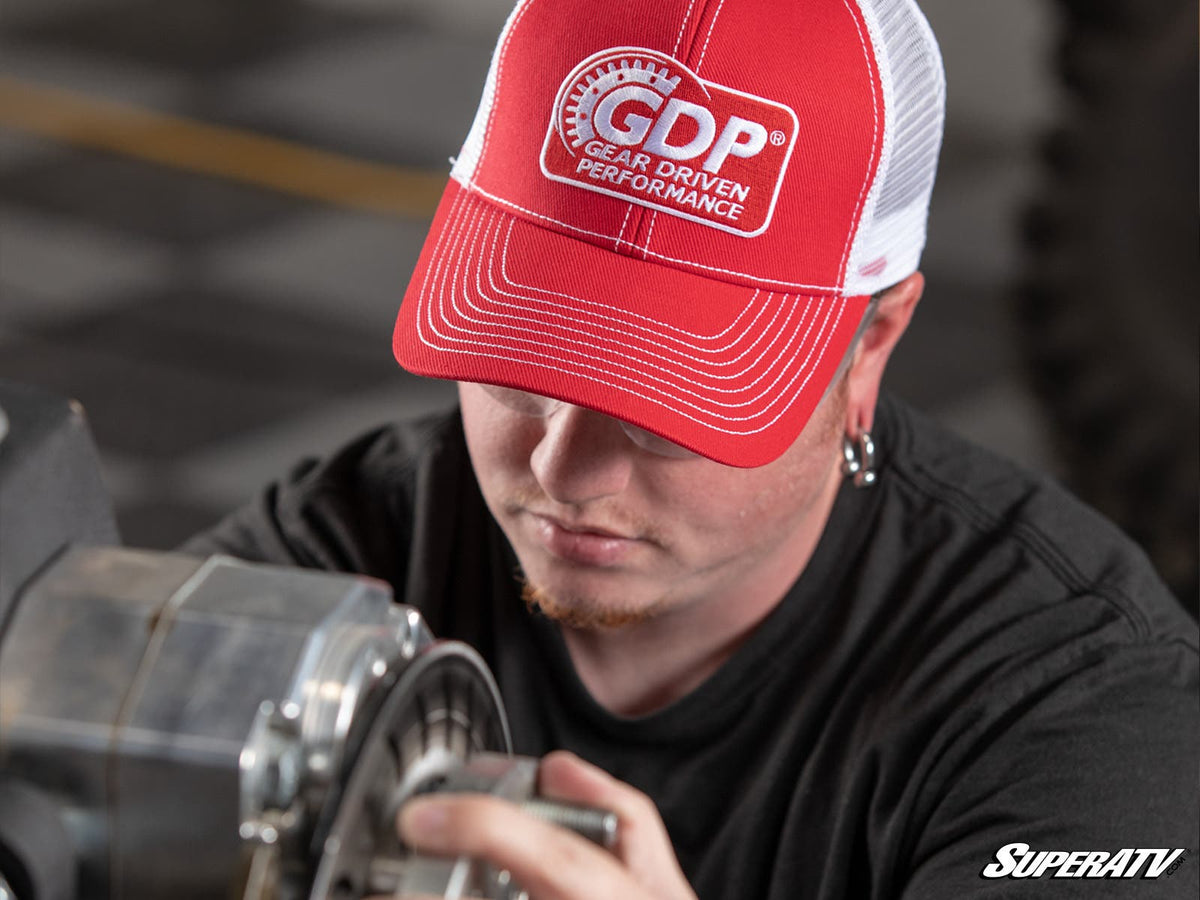 GDP Trucker Hat - Red and White