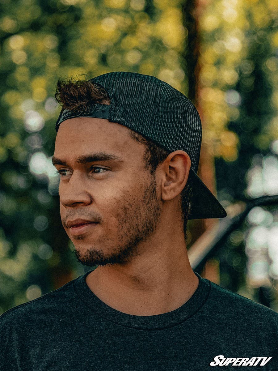 Black 15th Anniversary Trucker Hat