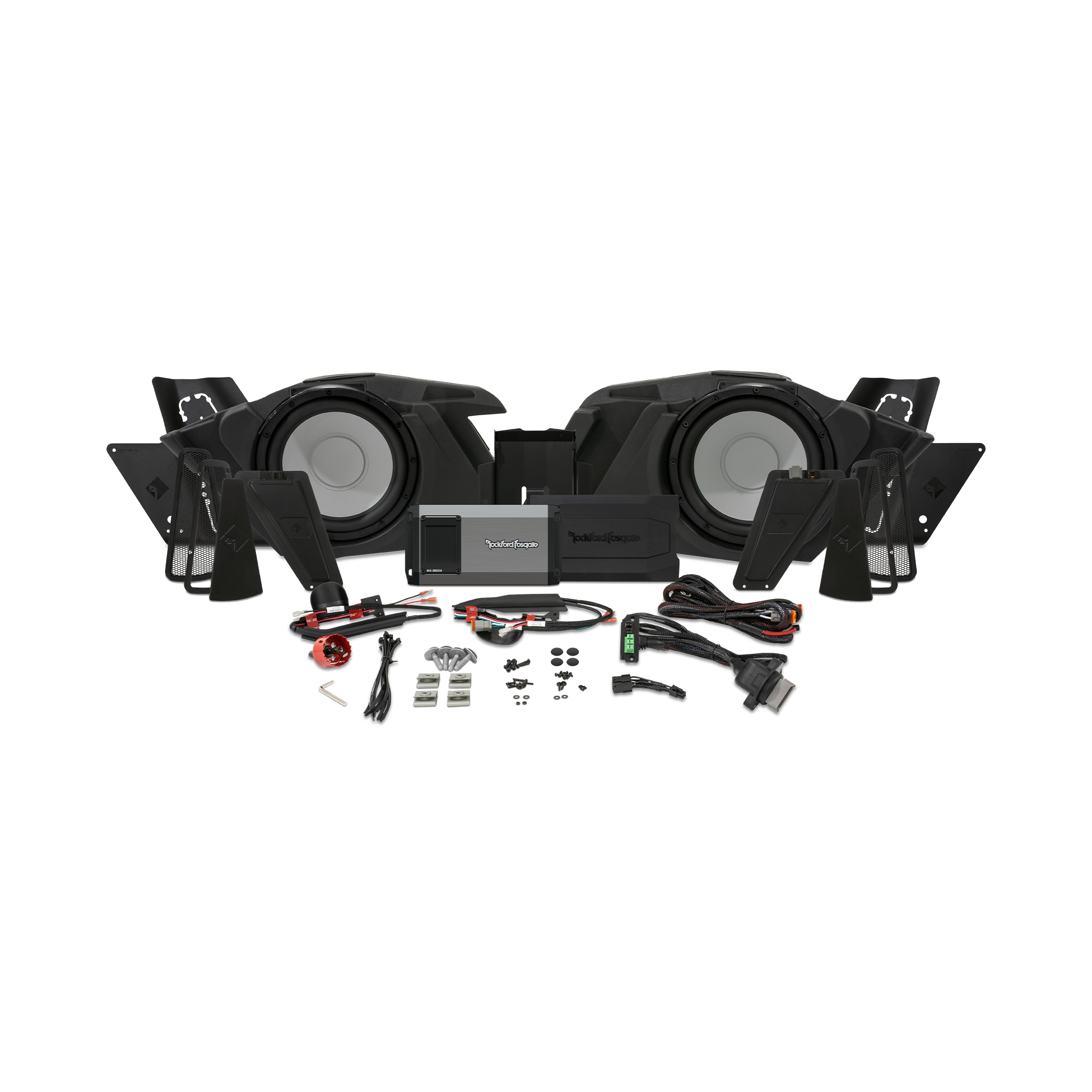 Dual 10′′ Saddlebag Subwoofer Kit for 2014-2023 Harley-Davidson Street Glide & Road Glide
