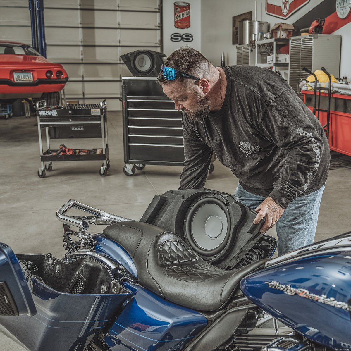 HD14-SBSUB - Dual 10" Saddlebag Subwoofer Kit for 2014-2023 Harley-Davidson Street Glide & Road Glide - image 10