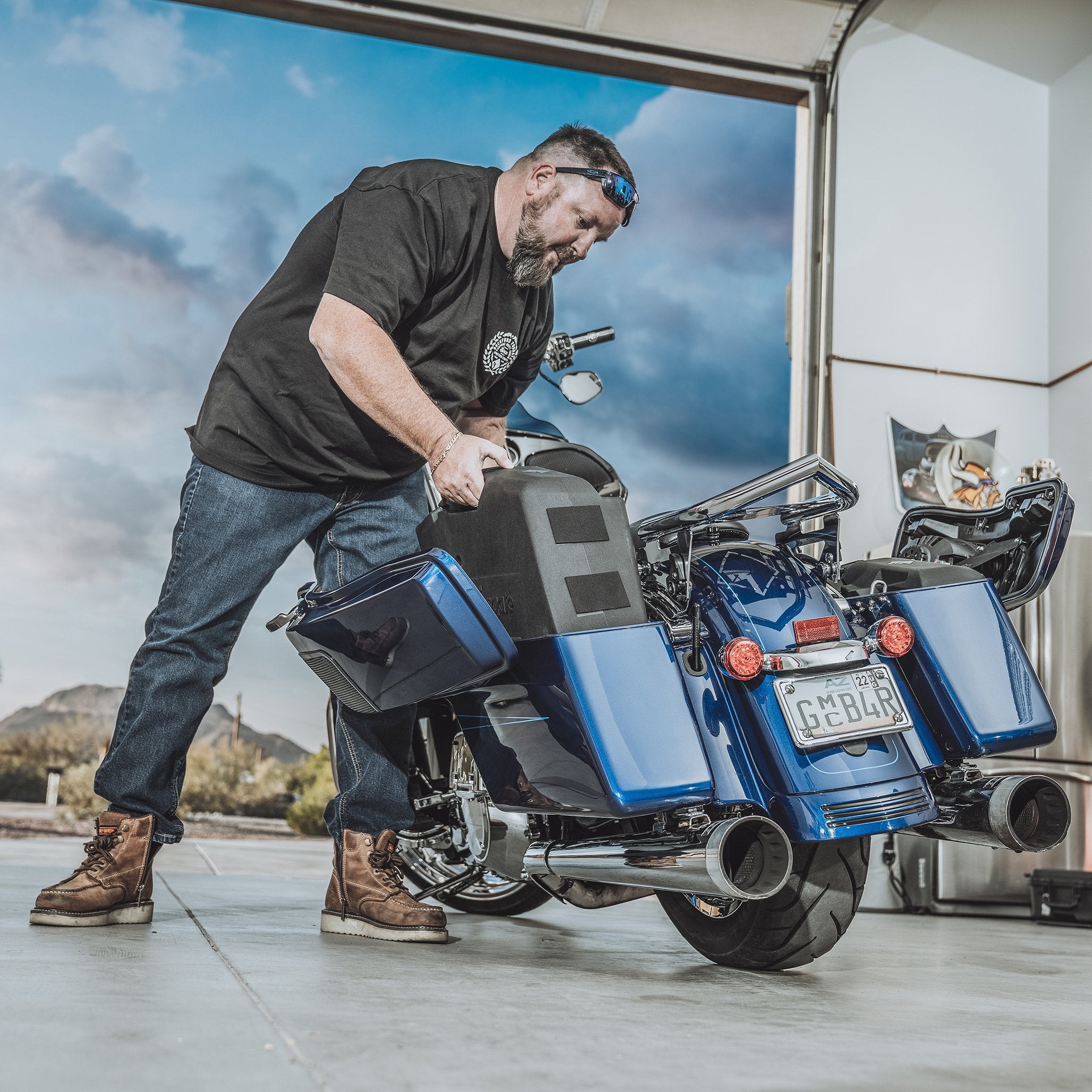 Dual 10′′ Saddlebag Subwoofer Kit for 2014-2023 Harley-Davidson Street Glide & Road Glide