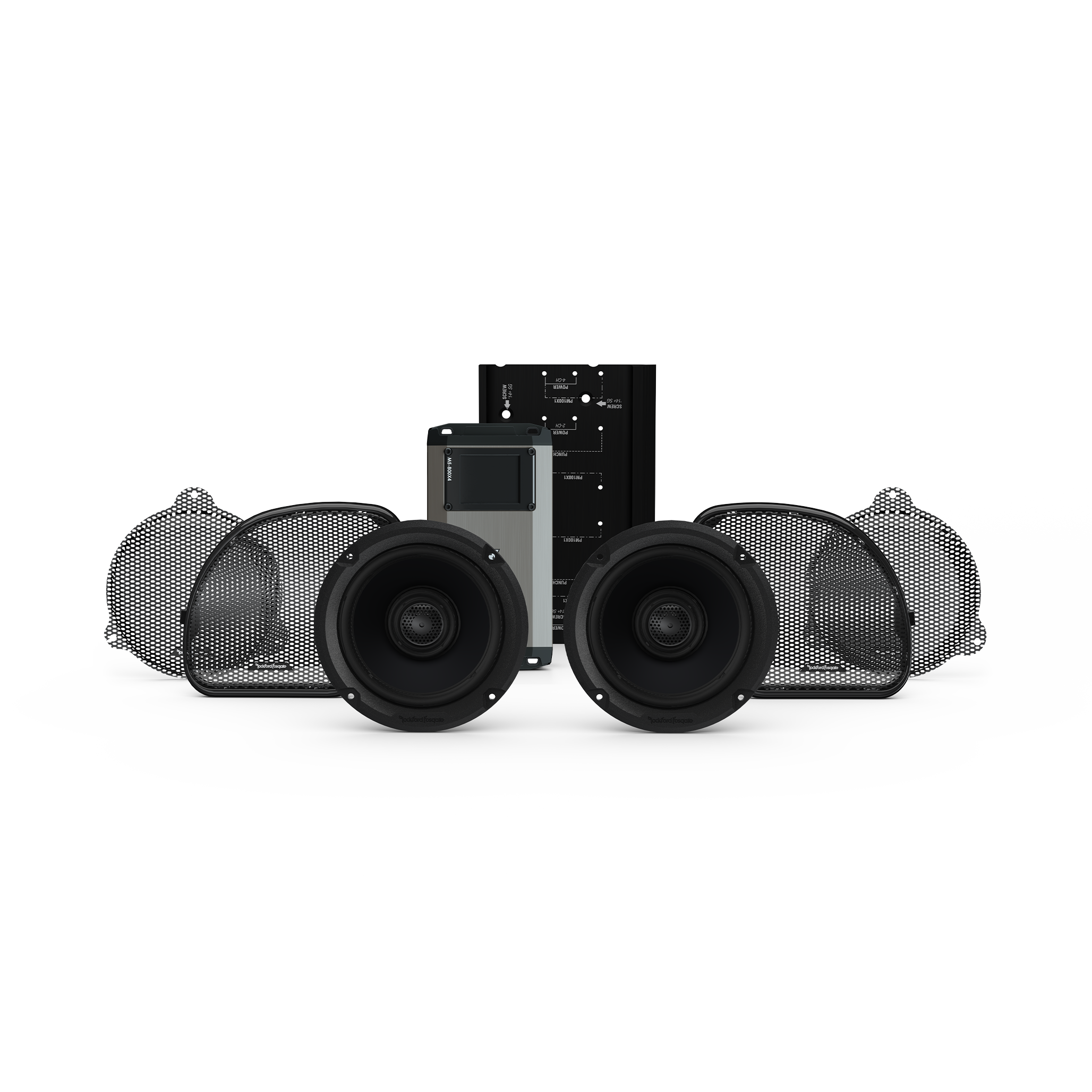 Stage-2 Speaker & Amp Kit for 2014-2023 Harley-Davidson Street Glide & Road Glide (Gen-3)