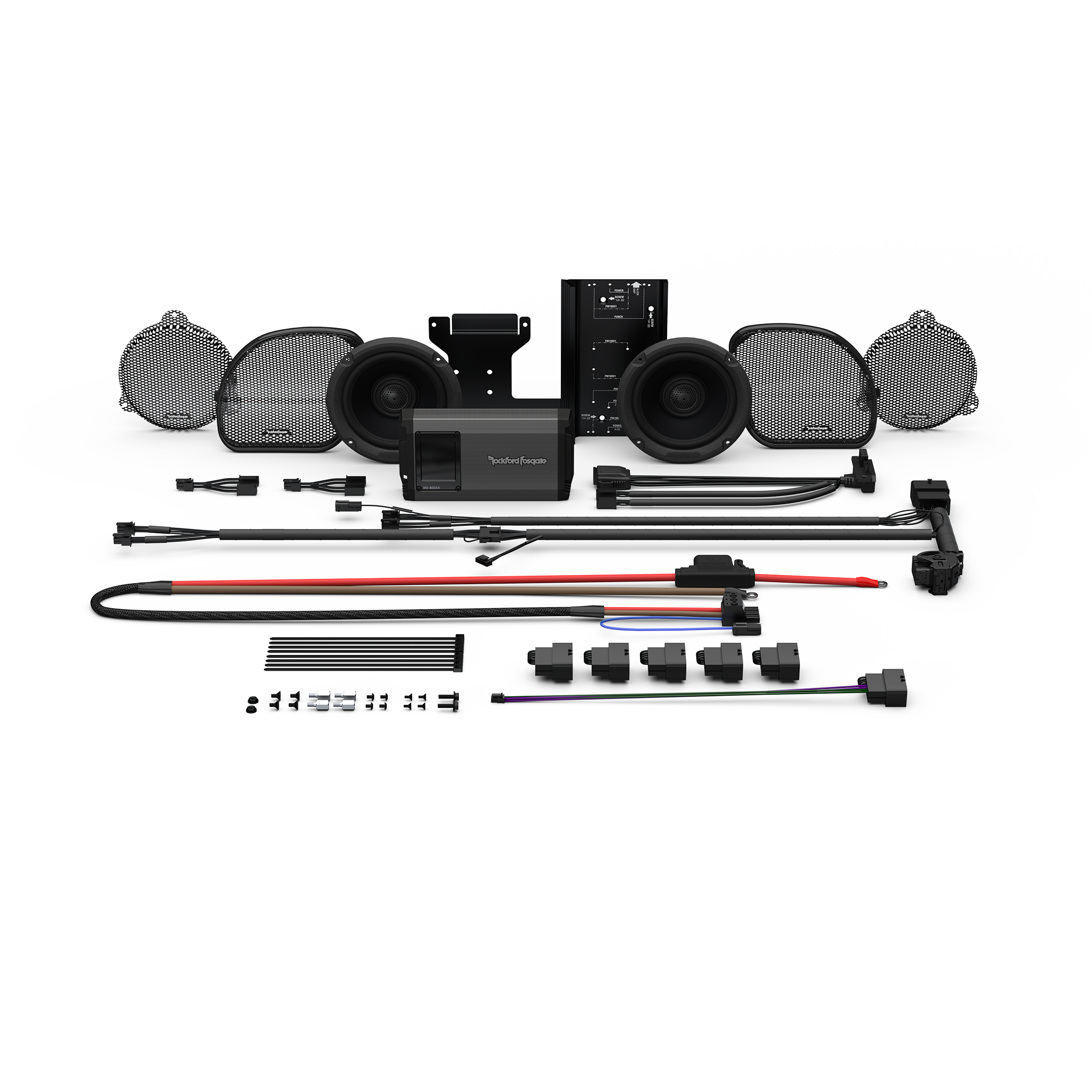 Stage-2 Speaker & Amp Kit for 2014-2023 Harley-Davidson Street Glide & Road Glide (Gen-3)