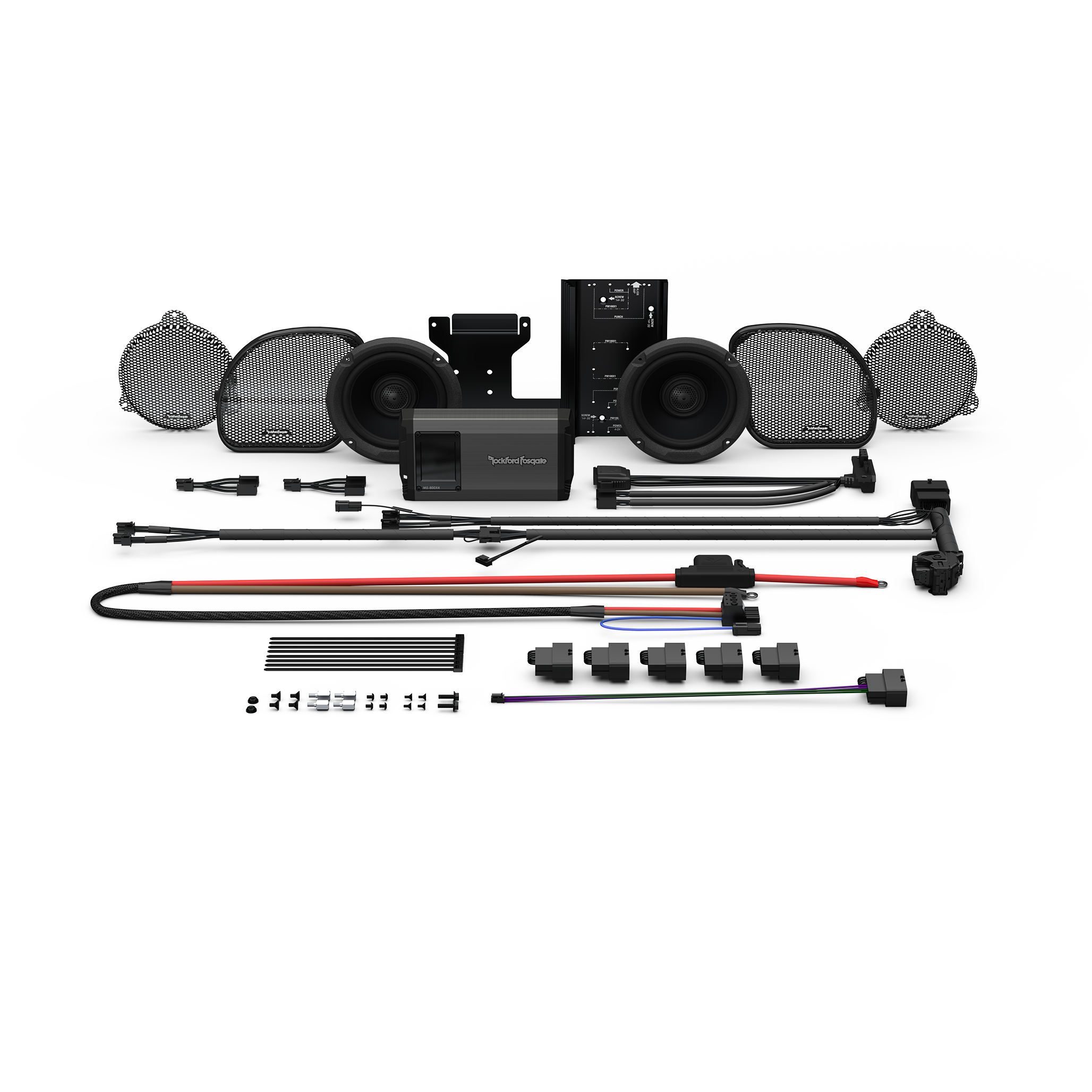 Stage-2 Speaker & Amp Kit for 2014-2023 Harley-Davidson Street Glide & Road Glide (Gen-3)