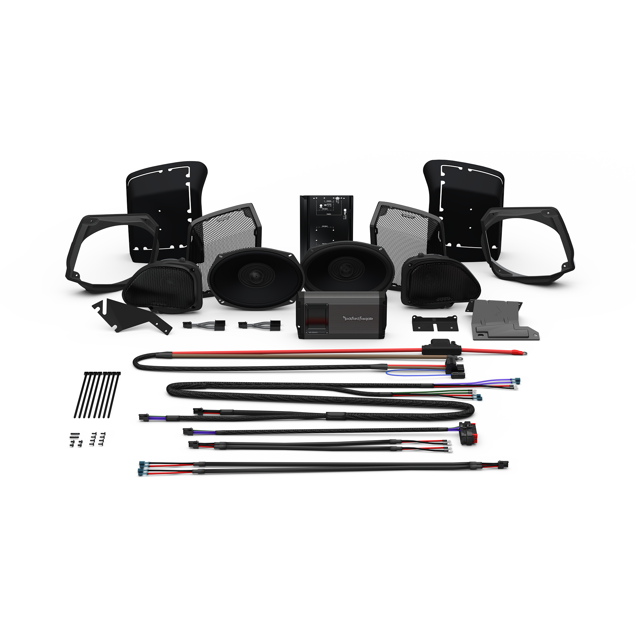 HD9813RG-STG3 - Stage-3 Speaker & Amp Kit for 1998-2013 Harley-Davidson Road Glide (Gen-3) - image 1
