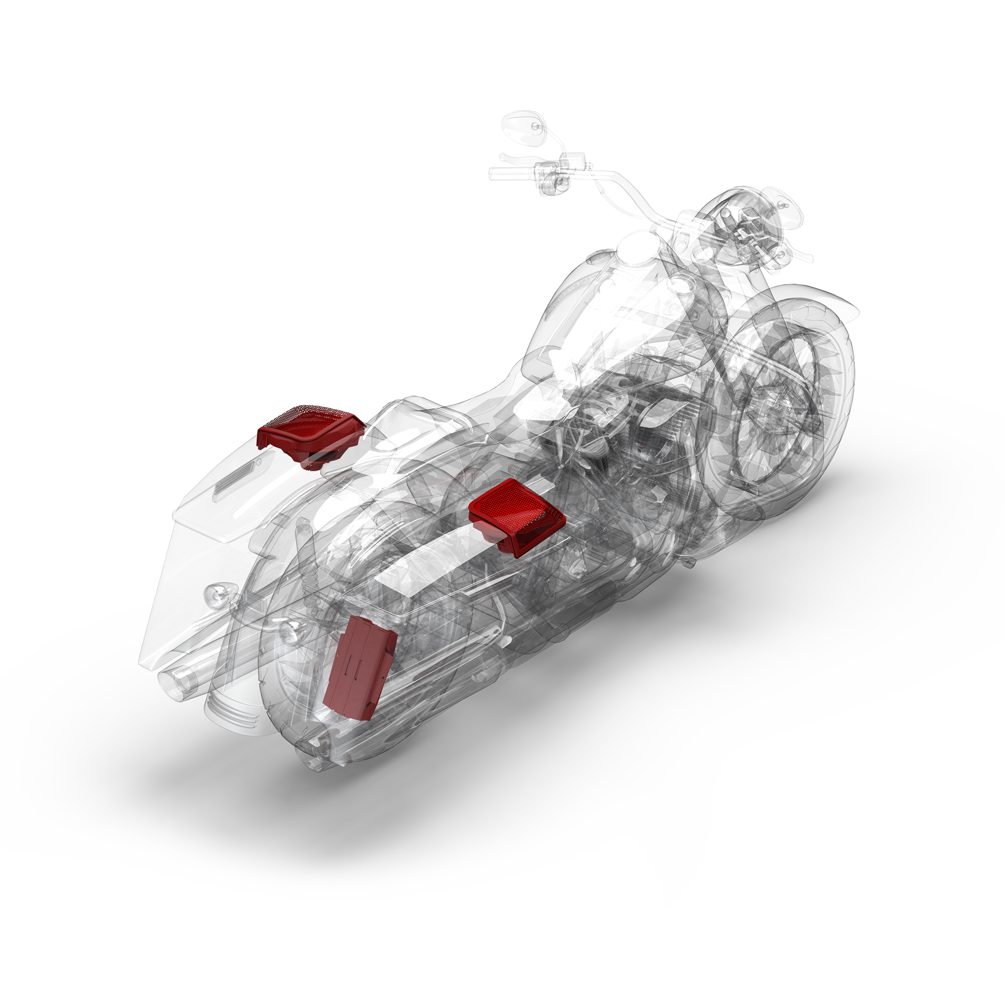 2-Speaker & Amp Kit for 1998-2013 Road King (Gen-1)