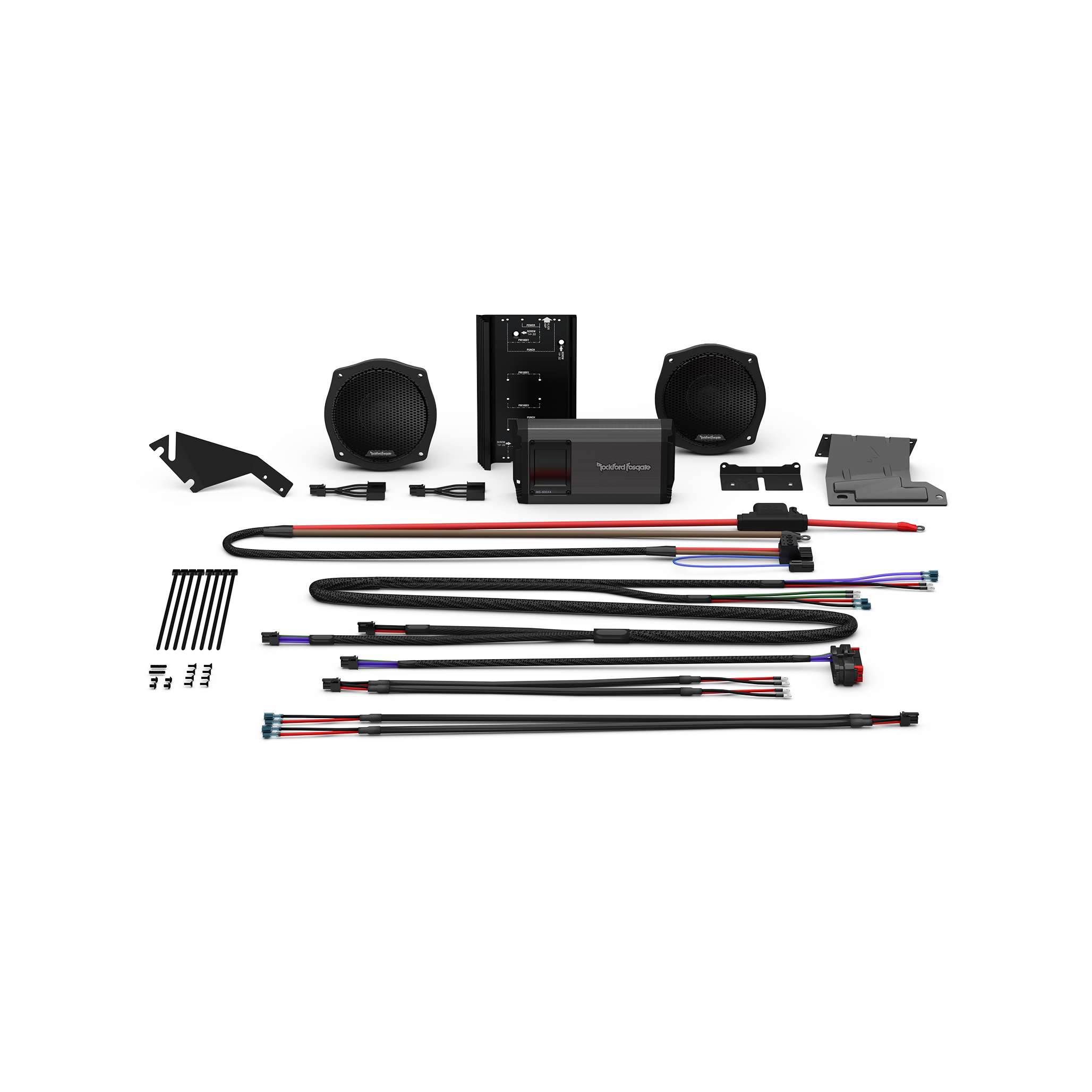 HD9813SG-STG2 - Stage-2 Speaker & Amp Kit for 1998-2013 Harley-Davidson Street Glide & Electra Glide (Gen-3) - image 1