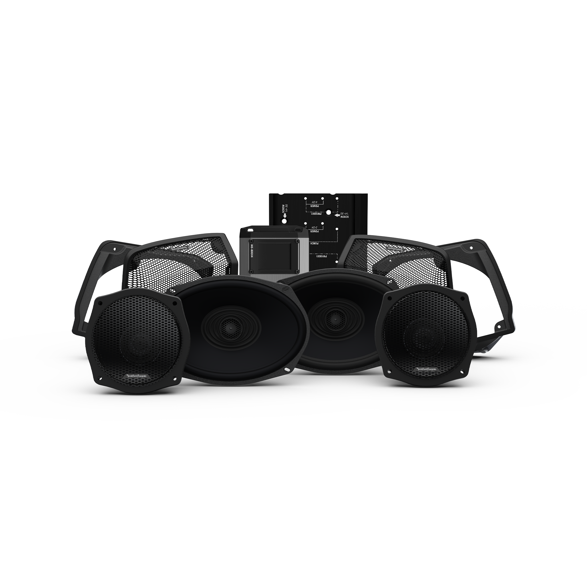 Stage-3 Speaker & Amp Kit for 1998-2013 Harley-Davidson Street Glide & Electra Glide (Gen-3)