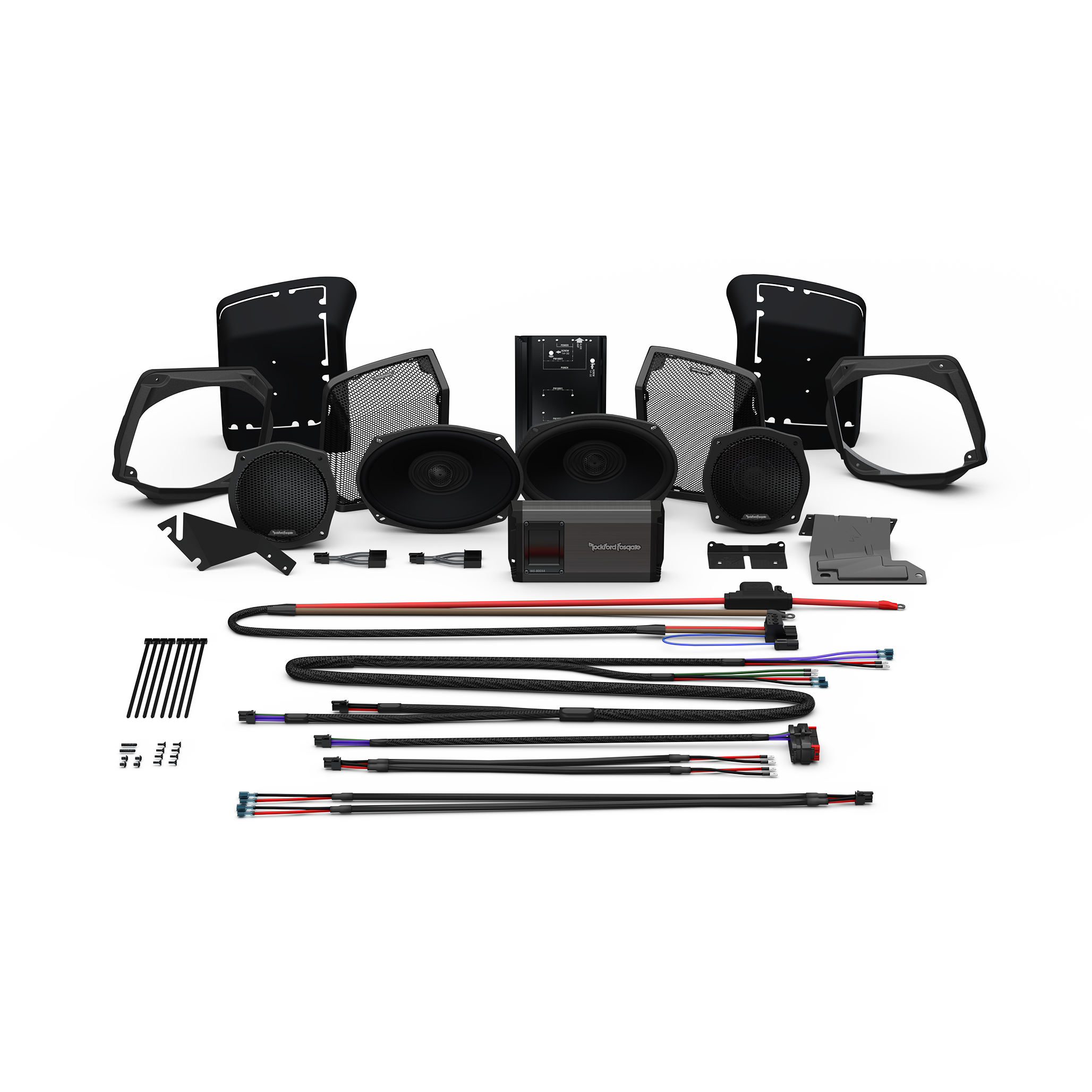 Stage-3 Speaker & Amp Kit for 1998-2013 Harley-Davidson Street Glide & Electra Glide (Gen-3)