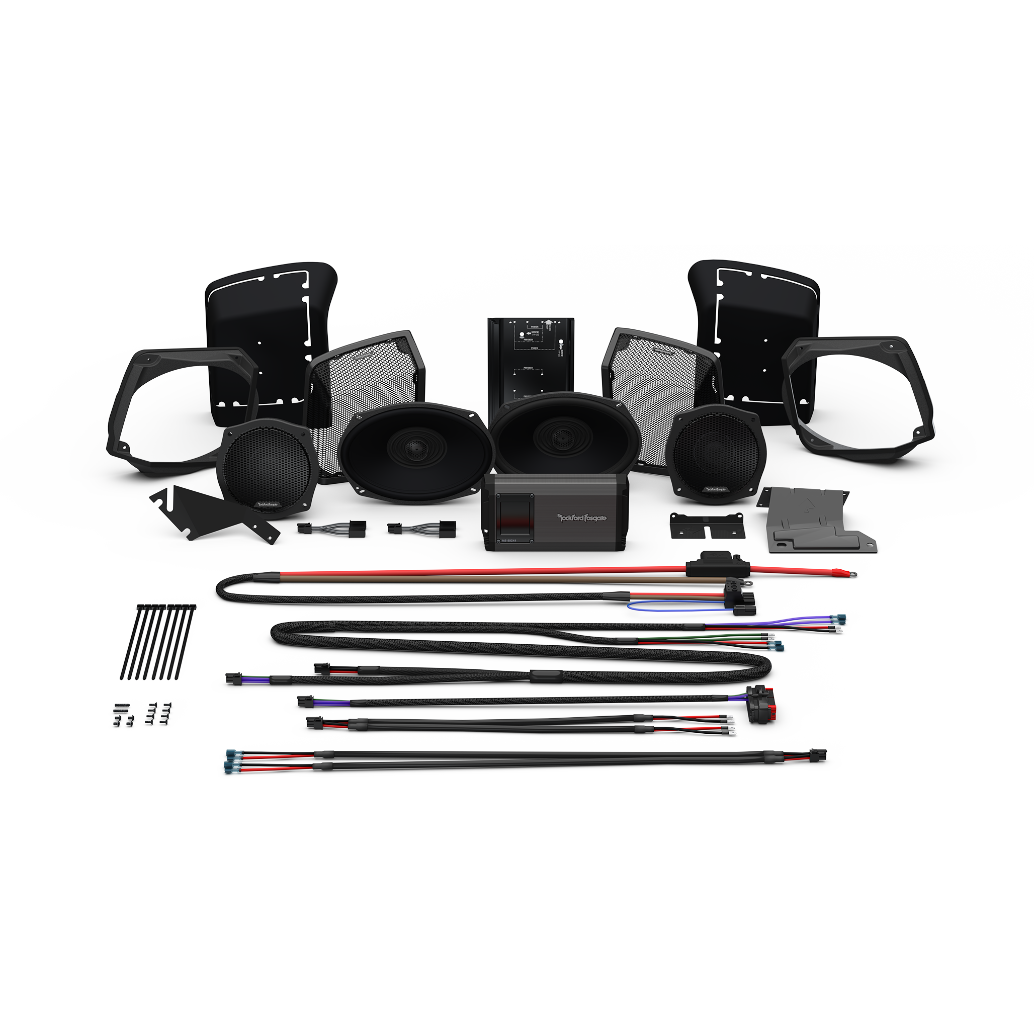 Stage-3 Speaker & Amp Kit for 1998-2013 Harley-Davidson Street Glide & Electra Glide (Gen-3)