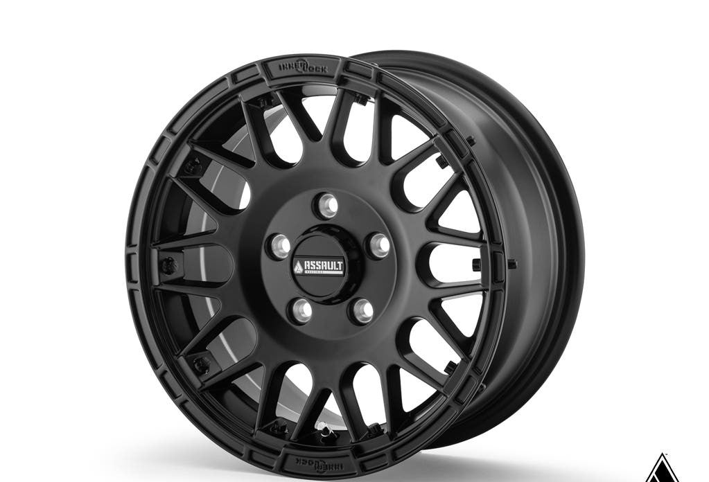 AI Hellfire Innerlock Wheel - Satin Black - 15x7 - 5x4.5in.