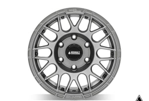 AI Hellfire Innerlock Wheel - Matte Titanium - 15x10 - 6 x 5.5