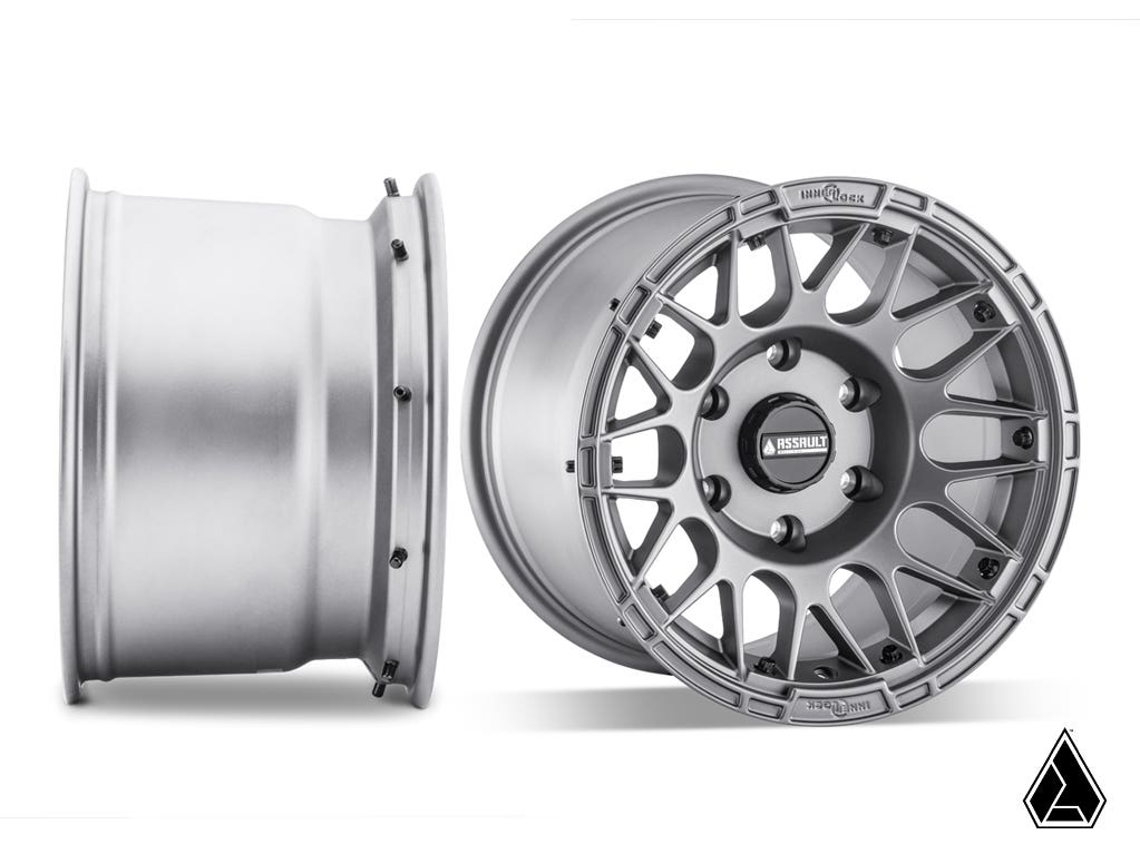 AI Hellfire Innerlock Wheel - Matte Titanium - 15x10 - 6 x 5.5