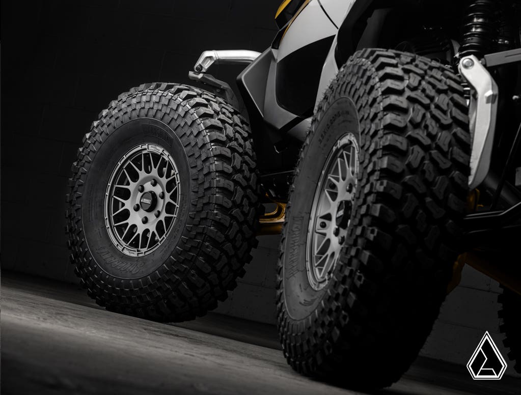 AI Hellfire Innerlock Wheel - Matte Titanium - 15x7 - 6 x 5.5