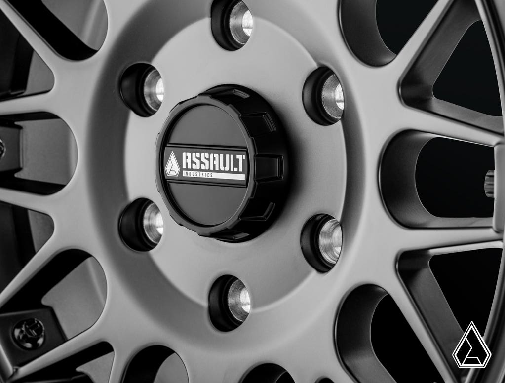 AI Hellfire Innerlock Wheel - Matte Titanium - 15x10 - 6 x 5.5