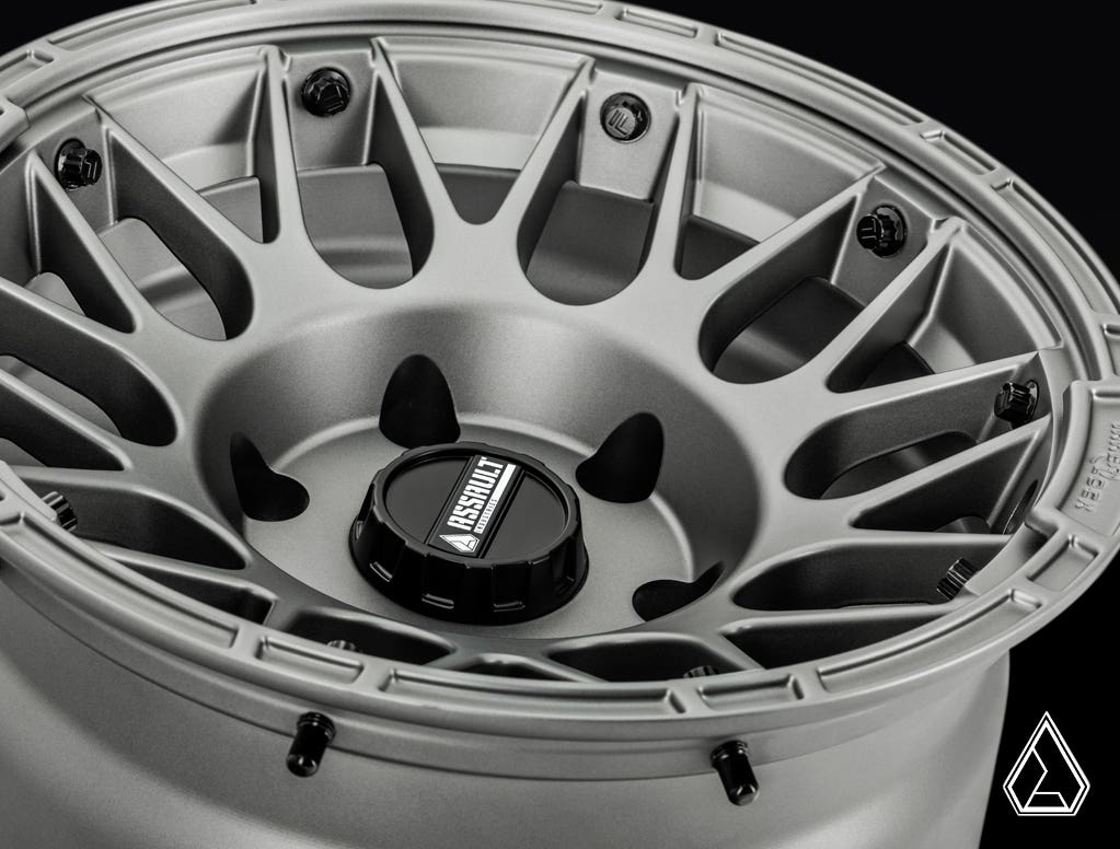 AI Hellfire Innerlock Wheel - Matte Titanium - 15x10 - 6 x 5.5