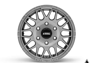 AI Hellfire Innerlock Wheel - Matte Titanium - 15x7 - 6 x 5.5