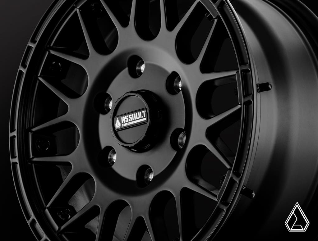 AI Hellfire Innerlock Wheel - Satin Black - 15x10 - 6 x 5.5
