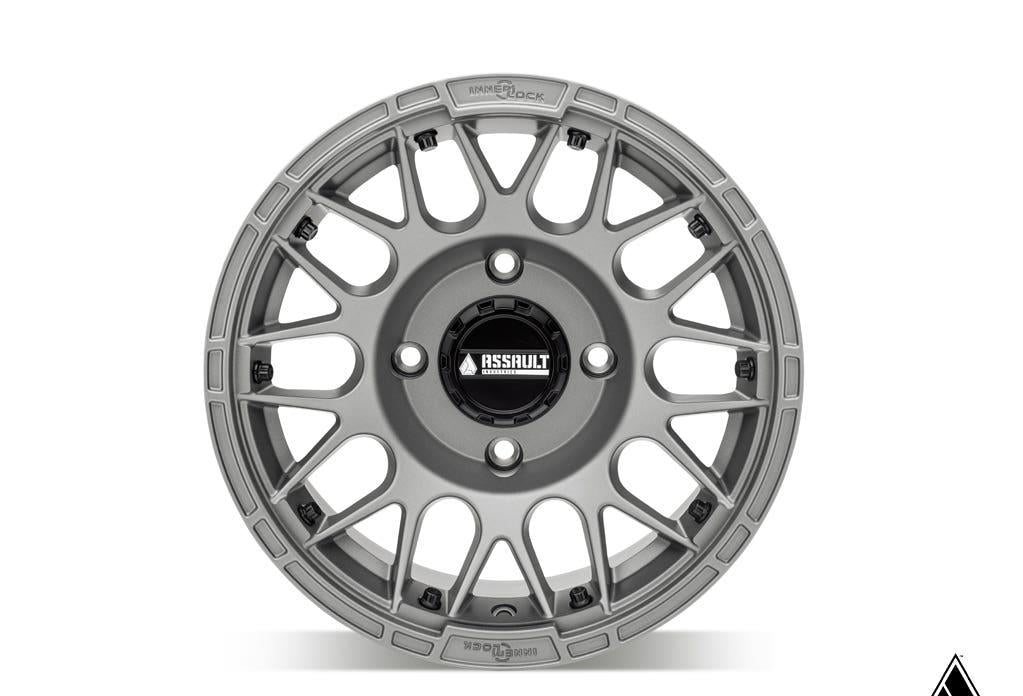 AI Hellfire Innerlock Wheel - Matte Titanium - 15x10 - 4x136