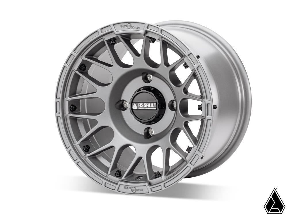 AI Hellfire Innerlock Wheel - Matte Titanium - 15x10 - 4x136