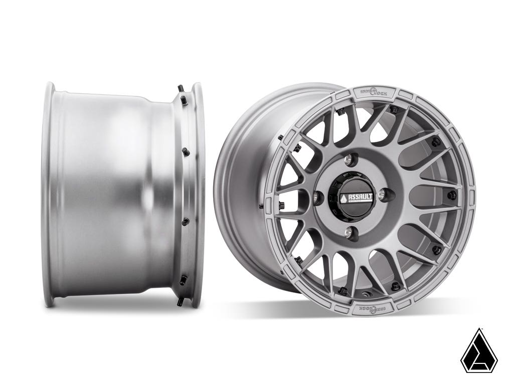 AI Hellfire Innerlock Wheel - Matte Titanium - 15x10 - 4x136