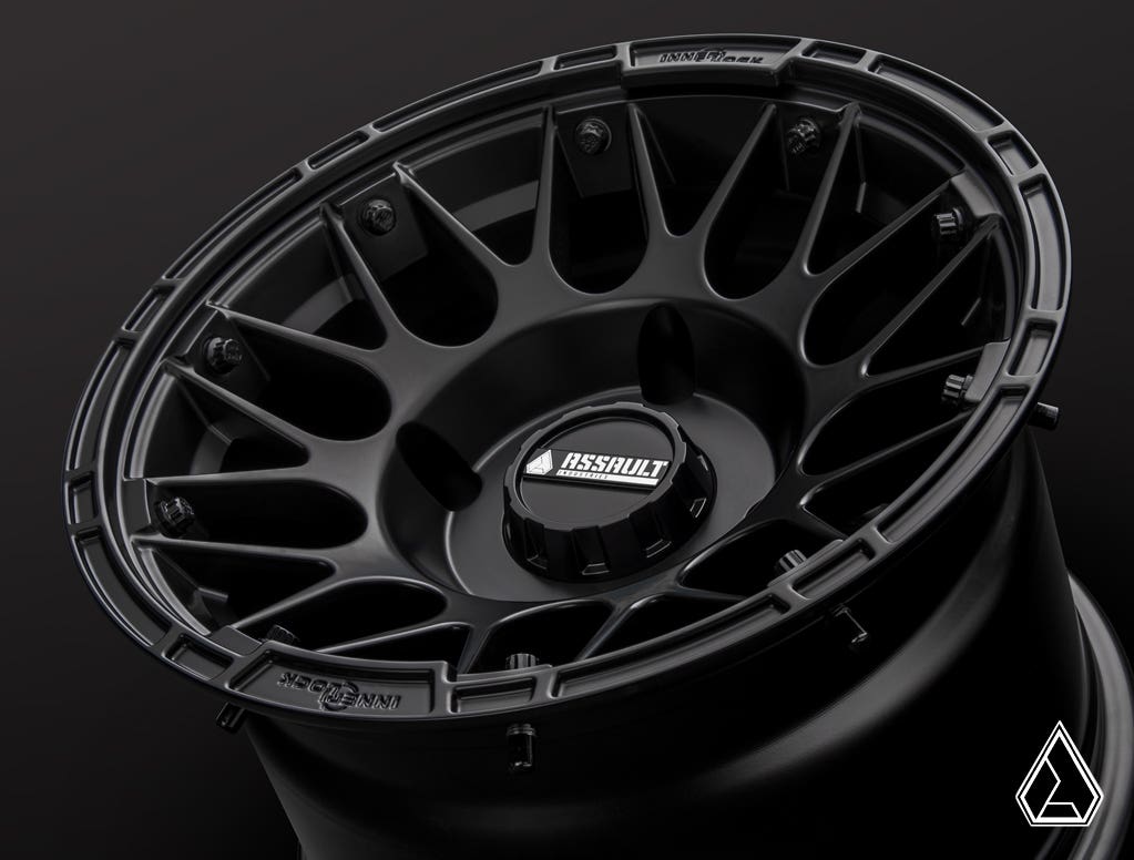 AI Hellfire Innerlock Wheel - Satin Black - 15x10 - 4x136