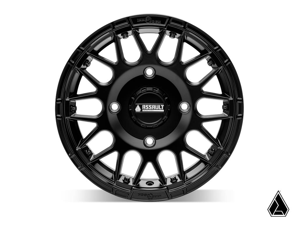 AI Hellfire Innerlock Wheel - Satin Black - 15x7 - 4x136