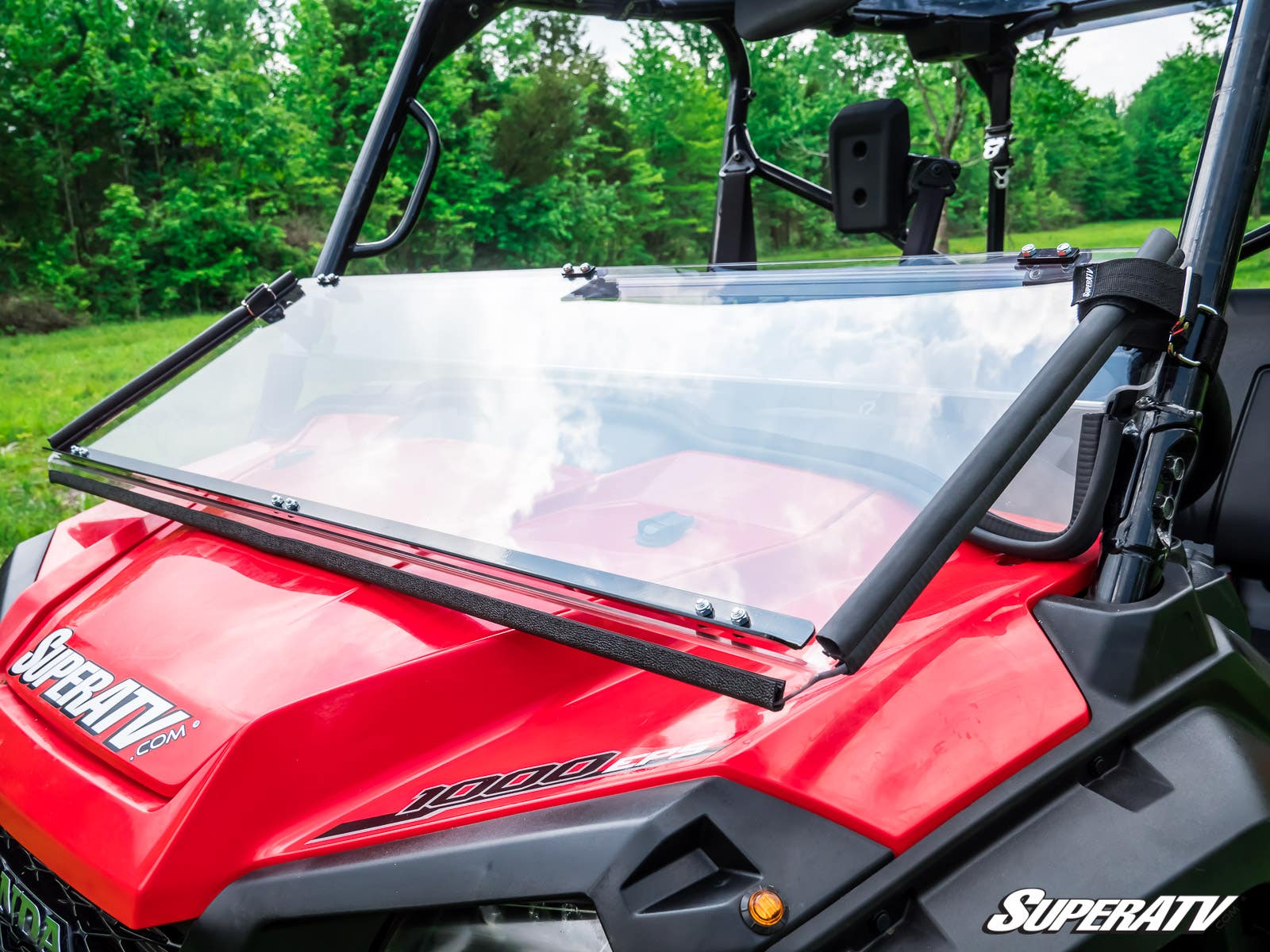 Honda Pioneer 1000 / 1000-5 Scratch Resistant Flip Down Windshield