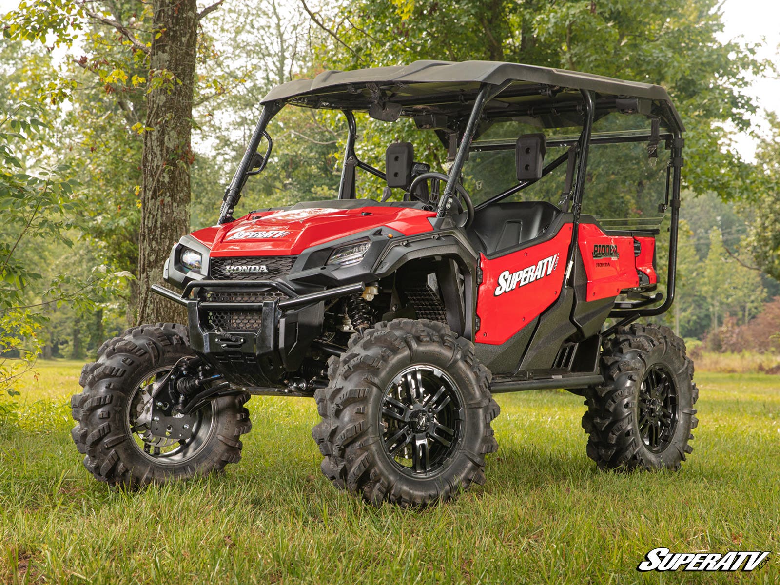 Honda Pioneer 1000 6in. Portal Gear Lift - 2016 - Dual Idler - 30% Gear Reduction - Billet Housing