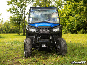 Honda Pioneer 520 Full Windshield - Clear Scratch Resistant
