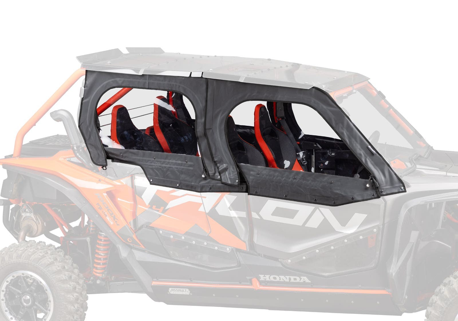 Honda Talon 1000X-4 Primal Soft Cab Enclosure Upper Doors - No RWS
