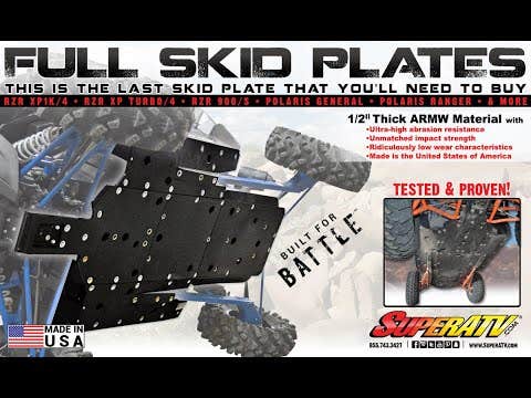 Polaris Ranger XP 1000 Full Skid Plate