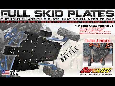 Textron Wildcat XX Full Skid Plate