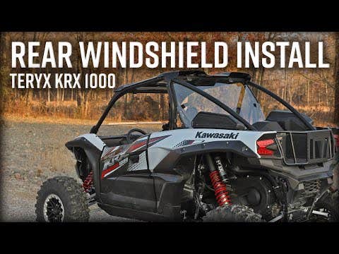 Kawasaki Teryx KRX 1000 Rear Windshield