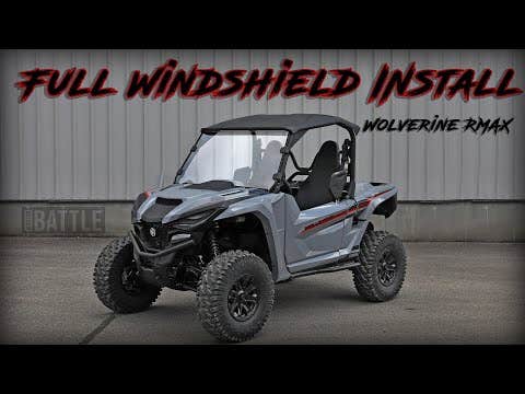 Yamaha Wolverine RMAX 1000 Full Windshield