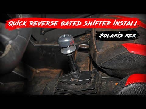 Polaris RZR Quick-Reverse Gated Shifter