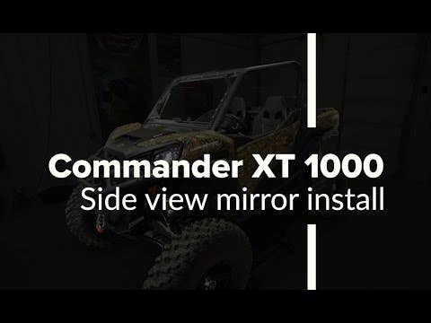 UTV Formed Cage Side View Mirrors