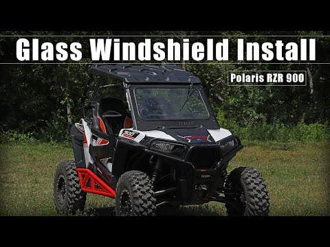 Polaris RZR 900 Glass Windshield